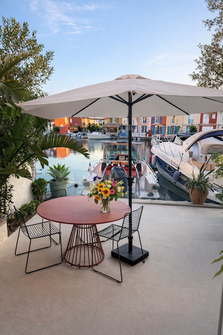 Luxueux Appartement «&nbsp;Amour&nbsp;»  Terrasse Sur L’eau - Grimaud