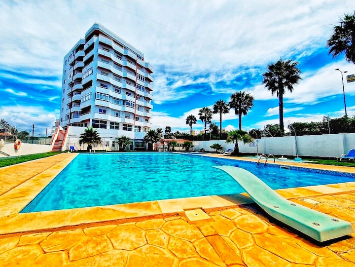 Vaumar - Large Flat Swimming Pool, A/c, Sea View - Portimão