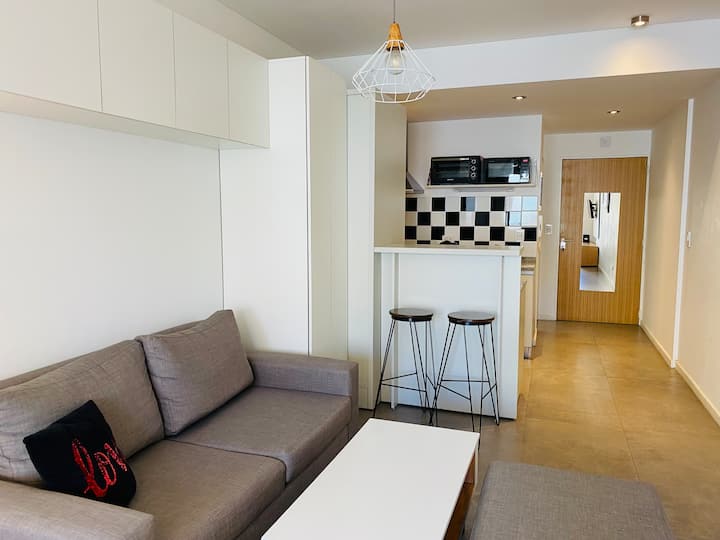 Studio apartment in Recoleta with pool