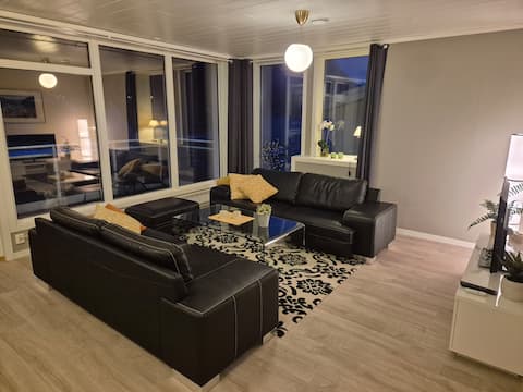 Apartment overlooking the fjord - high standard