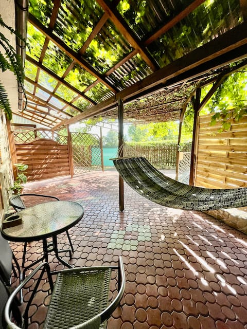 Apartment near the Tartar Mound. Parking, Grill