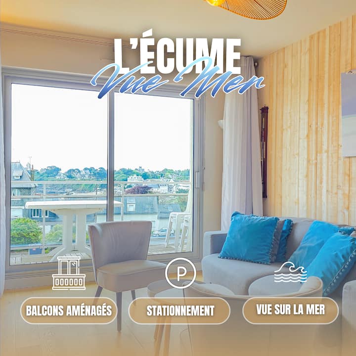 L’écume • Balcon, Stationnement & Vue Mer - Saint-Quay-Portrieux