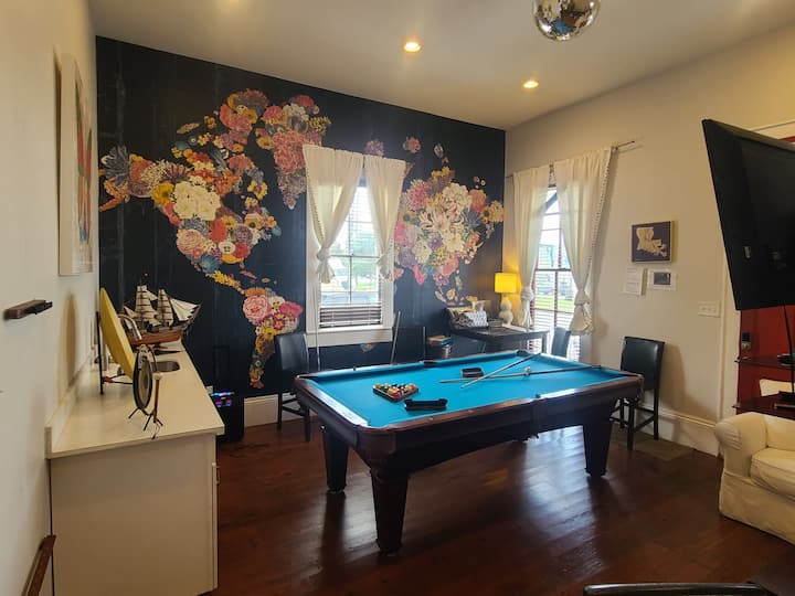 Flower Pool Hall | 9 Beds | 4 Bath | Patios | Yard - New Orleans, LA