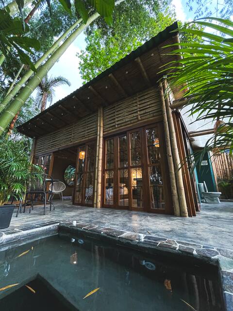 Bamboo cabin, coffee region