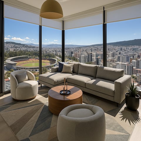 Chic & Luxurious 360 Quito Skyline View