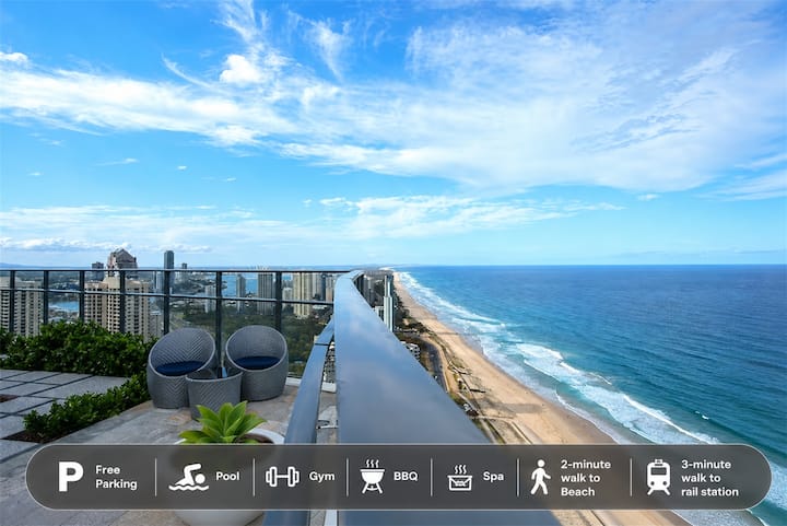 Cozy Studio For 3 | 50m To Surfers Beach - サーファーズ・パラダイス
