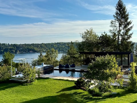 Archipelago dream with pool 35 min city 80 m sea.