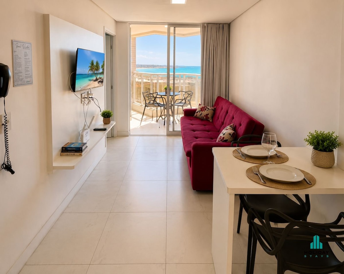 Foto do anúncio de Apartamento 1 Quarto com Vista Parcial para o Mar no Praia de Iracema, Fortaleza