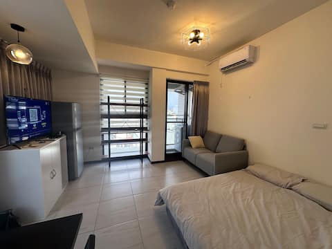 Private suite with a large terrace for a long stay