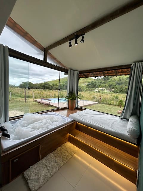 Country house with whirlpool