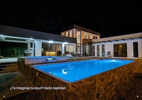 Modern vacation villa