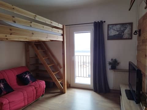 Successful Airbnb property: Studio with balcony in Les Angles in Les Angles