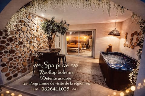 The Rooftop with Jacuzzi, relaxation guaranteed in winter