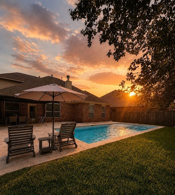 Brand New Pool & Spa! 4-bdr Retreat, Sleeps 10 - The Woodlands, TX