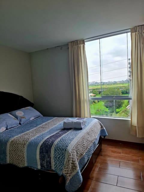 Cozy, beautiful view.