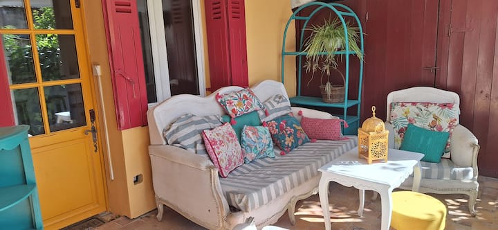 Studio De Charme + Terrasse Jardin Centre-ville - Alès