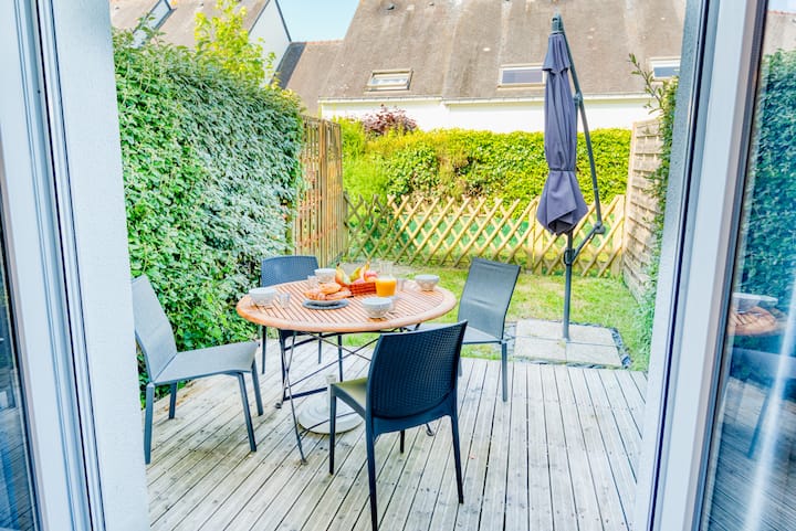 Maison Cosy, Centre Ville, 7 Min Plage Par Groom* - Ploemeur