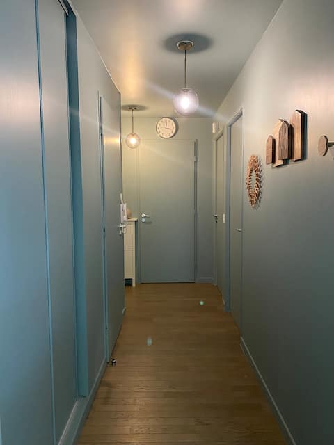 3 rooms along the Canal
2 bedrooms