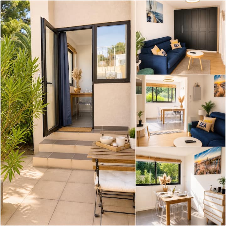 Appartement Avec Piscine + Accès à La Plage - Bandol