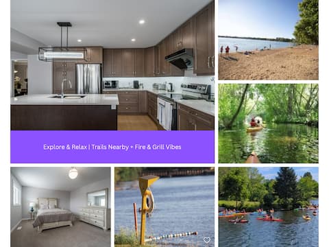 3005Sqf, 10 Min Beavermead Beach & DT, Trails, BBQ