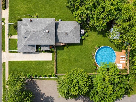 Roberson House -Private Pool -Walk to DT-Sleeps 12