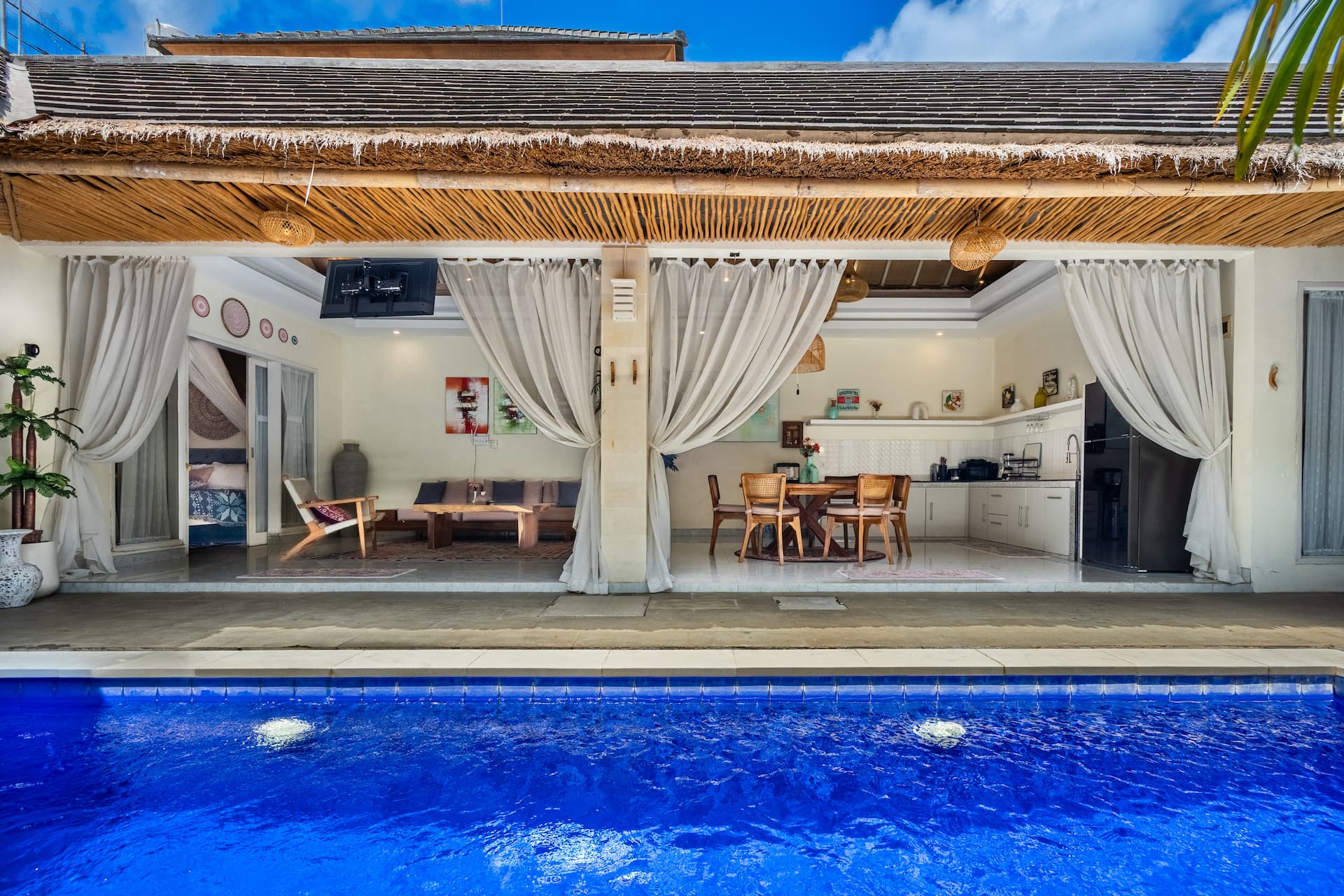 Hamra Poolside Haven 3 Bedroom Private Villa in Bali 3