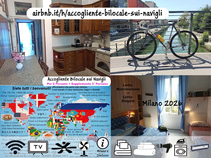 Accogliente Bilocale Sui Navigli - Mailand
