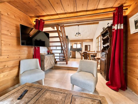 Popular Airbnb listing: Abbot's chalet in Crest Voland