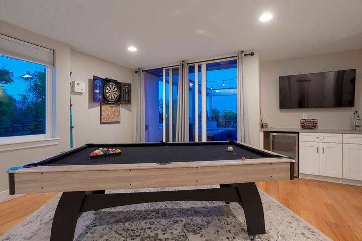 Broncos Stadium rooftop + pool table + hot tub gallery image 3