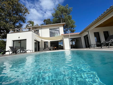 Comfort Villa South Landes 10km Contis Plage