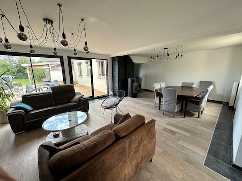 Quiet and spacious house 8 people