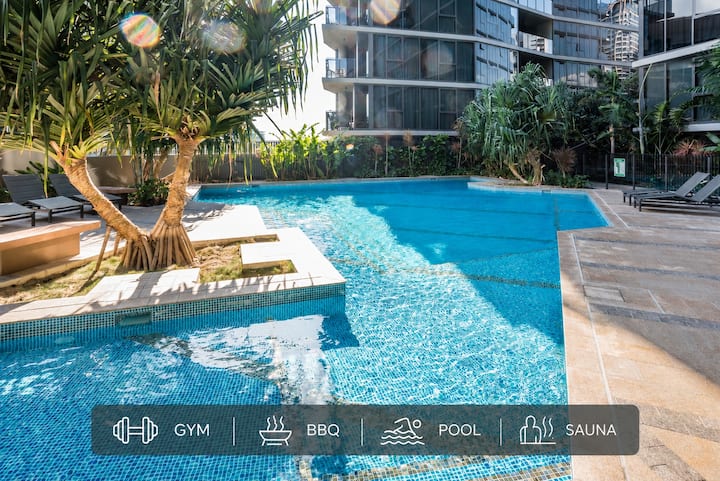 Cozy 1bed Studio In South Brisbane Next To Station - Brisbane