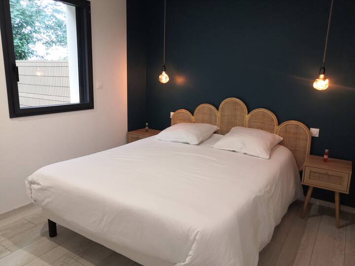 Grand lit double 160X200 cm