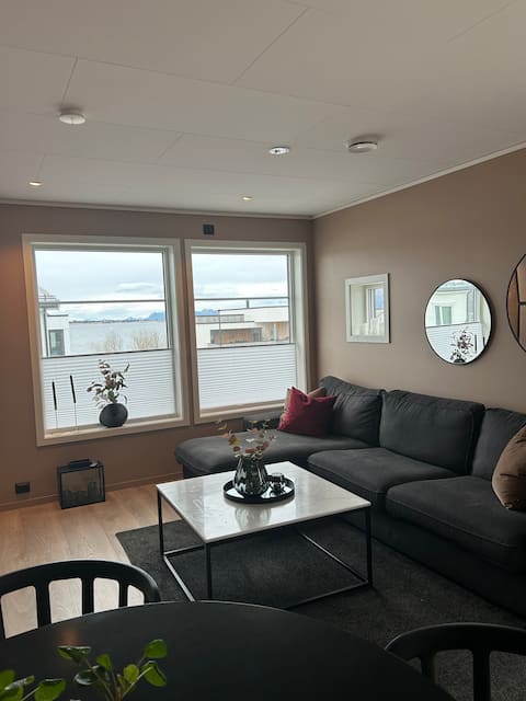 Nice semi-detached house on Roald in Giske municipality.