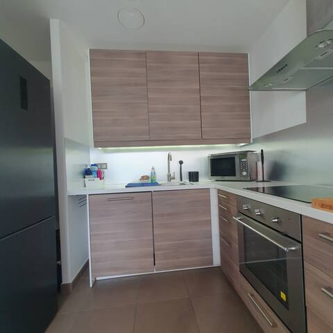 Apartment with small garden