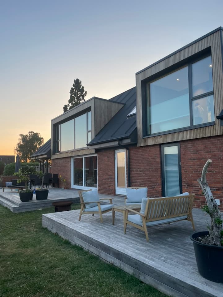 Stor Villa Med Legeplads Tæt På Stranden - Denmark