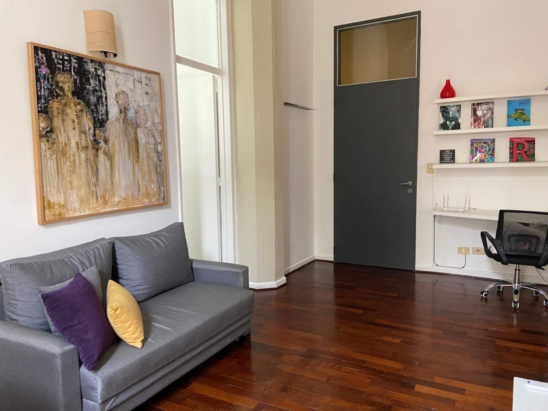 Apartamento de 1 quarto em Colegiales