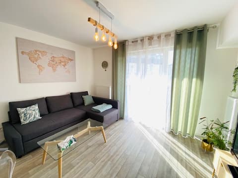 Propriété Airbnb réussie: Le Saint Hilaire T2 balcony & private parking Orléans à Orléans