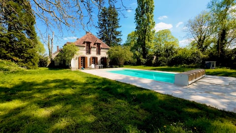 Charming property with heated pool