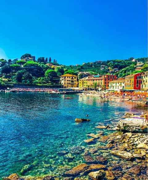 Elegant house  by the sea Rapallo - near Portofino
