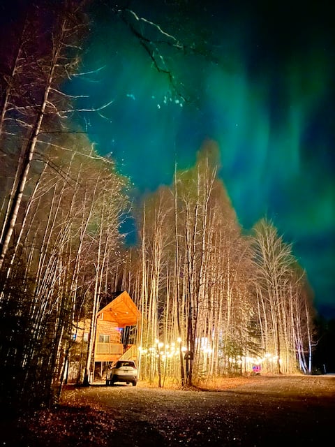 Riverfront, Authentic, Luxury Log Cabin-Black Bear