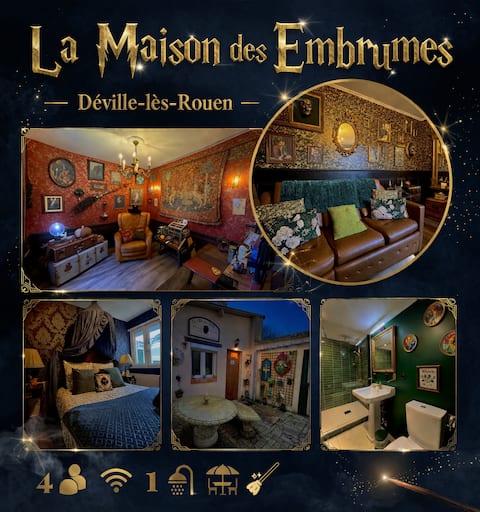 La Maison des Embrumes – 1-Bedroom + Outbuilding – 4 Wizards