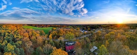Apartment surrounded by nature and lakes