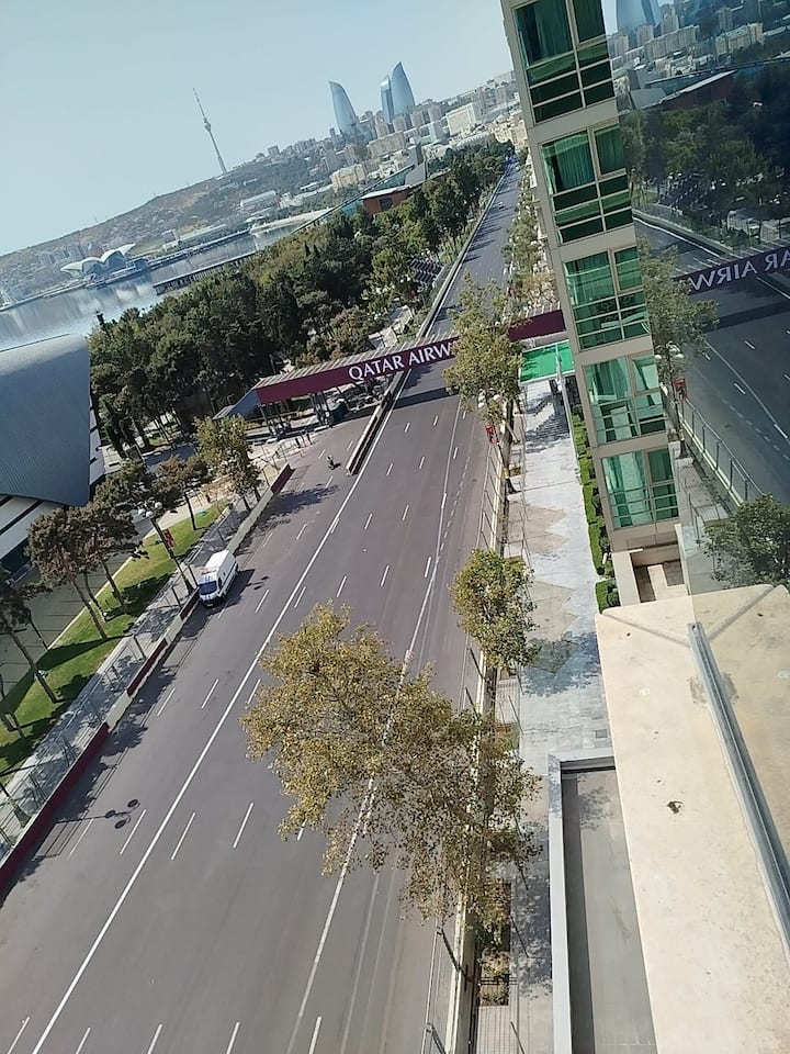 Hilton Residence - Prestigious Place With Sea View - 巴庫