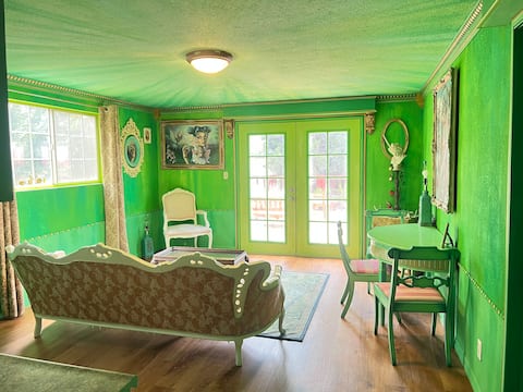 Successful Airbnb property: Artistic Unique Retreat & Patio w/ Views near DTLA in East Los Angeles