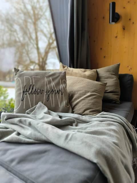 Tiny House 1 im Allgäu, gr. Garten, Naturnah 4*DTV