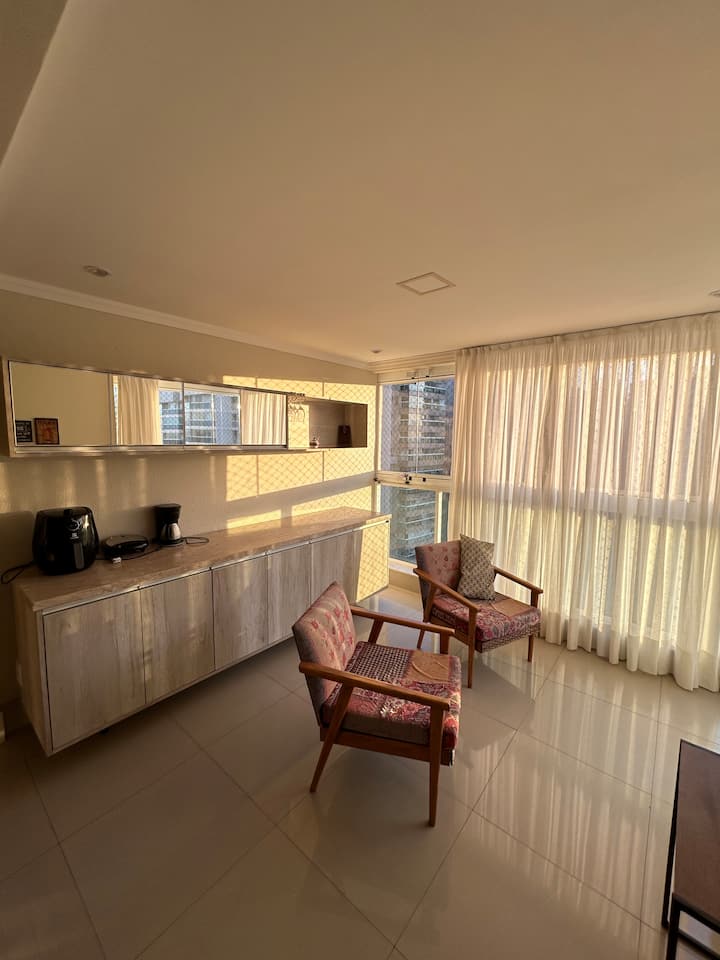 Lindo Apartamento 3q Pé Na Praia - Vila Velha