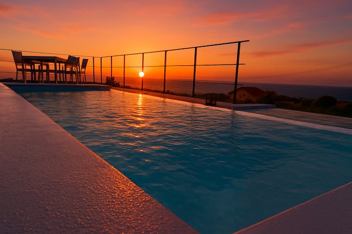 Ishigaki Villa Fusaki Hill Pool Sunset Ocean View - Houses for