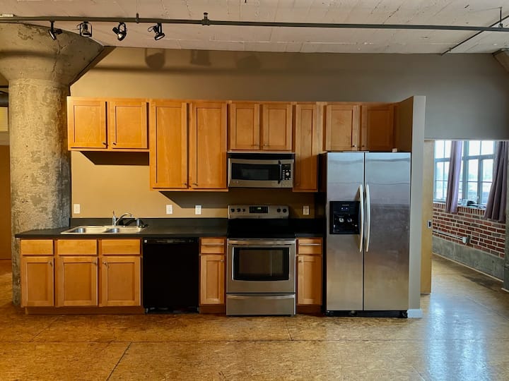 Partial Stl Arch View 2br Loft W/garage Parking - 미니애폴리스