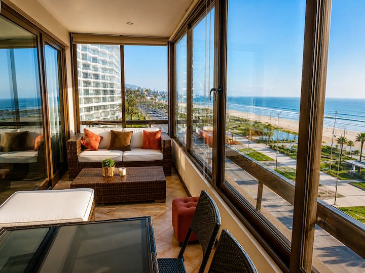 Frente Al Mar En La Serena · Piscina Y Terraza - La Serena